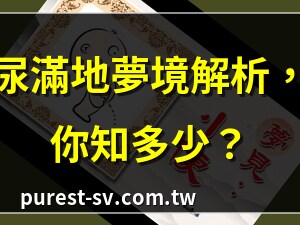 夢見尿滿地