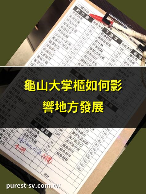 龜山大掌櫃如何影響地方發展 | 龜山大掌櫃的財富秘訣 | 龜山大掌櫃與地方農會合作 | 龜山大掌櫃的商業策略